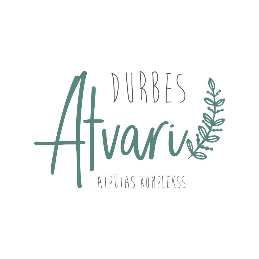 Durbes Atvari - Brivdienu Majas Ar Saunu Bagian luar foto