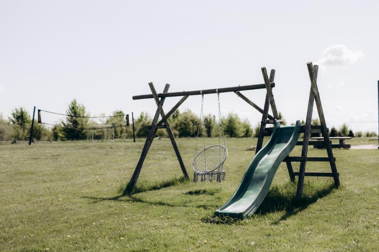 Durbes Atvari - Brivdienu Majas Ar Saunu Bagian luar foto